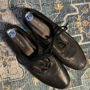 NWOT NINE WEST Genuine Leather Brogues, Size 7.5